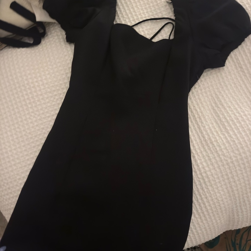 Zara backless dress